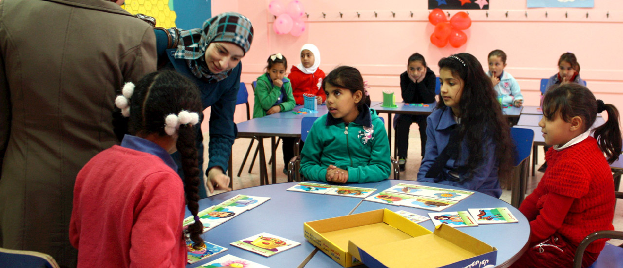 Un colegio de Zarqa (Jordania) inaugura una aula de educación especial