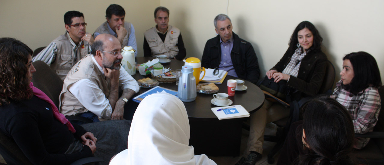 La AECID visita los proyectos del Movimiento por la Paz en Jordania