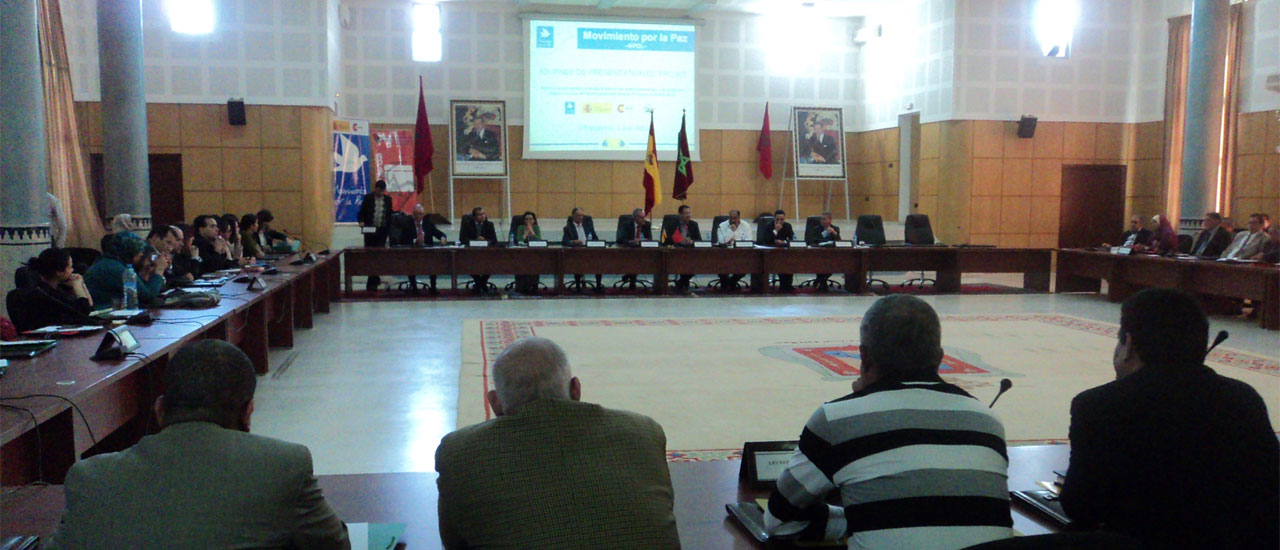 Lanzamiento de un proyecto de fortalecimiento democrático en Alhucemas