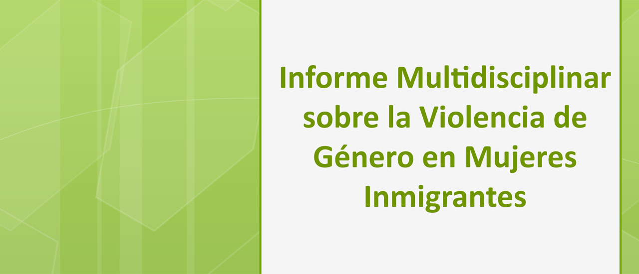 Presentamos una publicación sobre violencia de género contra mujeres inmigrantes