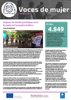 Boletín Voces de Mujer 3 Boletín Voces de Mujer 3