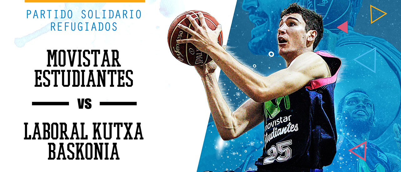 “Dando cancha”: partido solidario del Movistar Estudiantes en favor de los refugiados