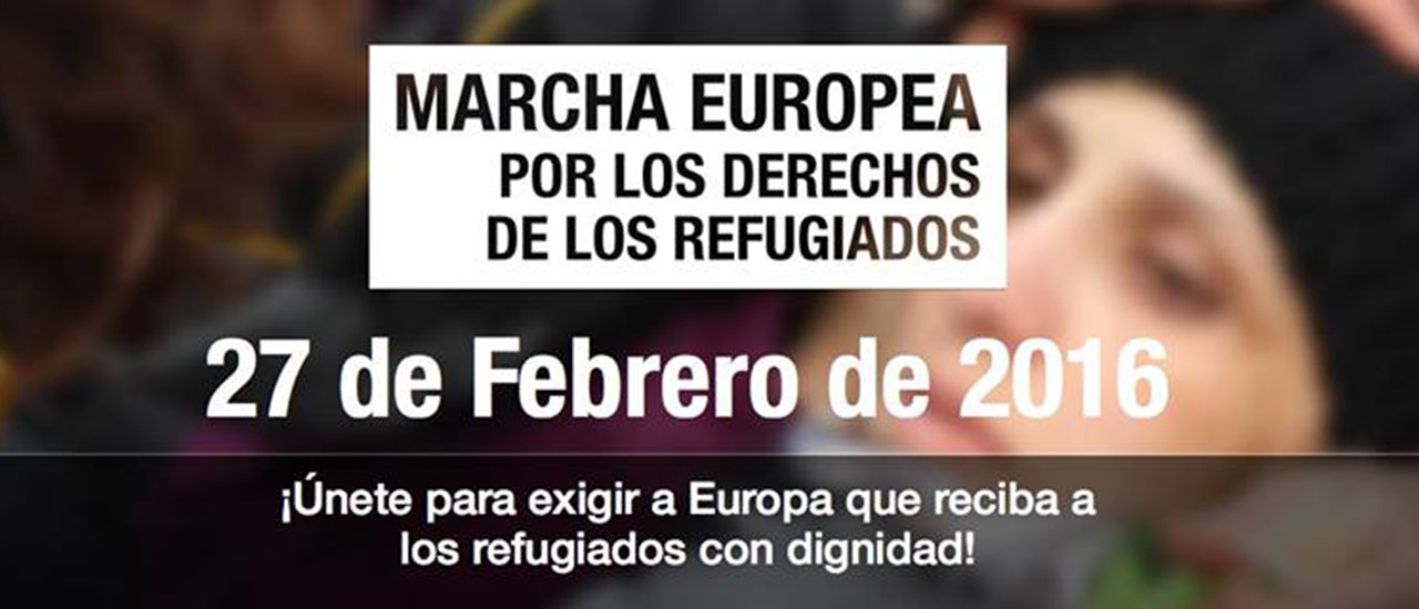 Nos unimos a las movilizaciones por los derechos de las personas refugiadas