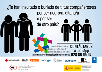 Atención a Víctimas de Discriminación Racial o Étnica