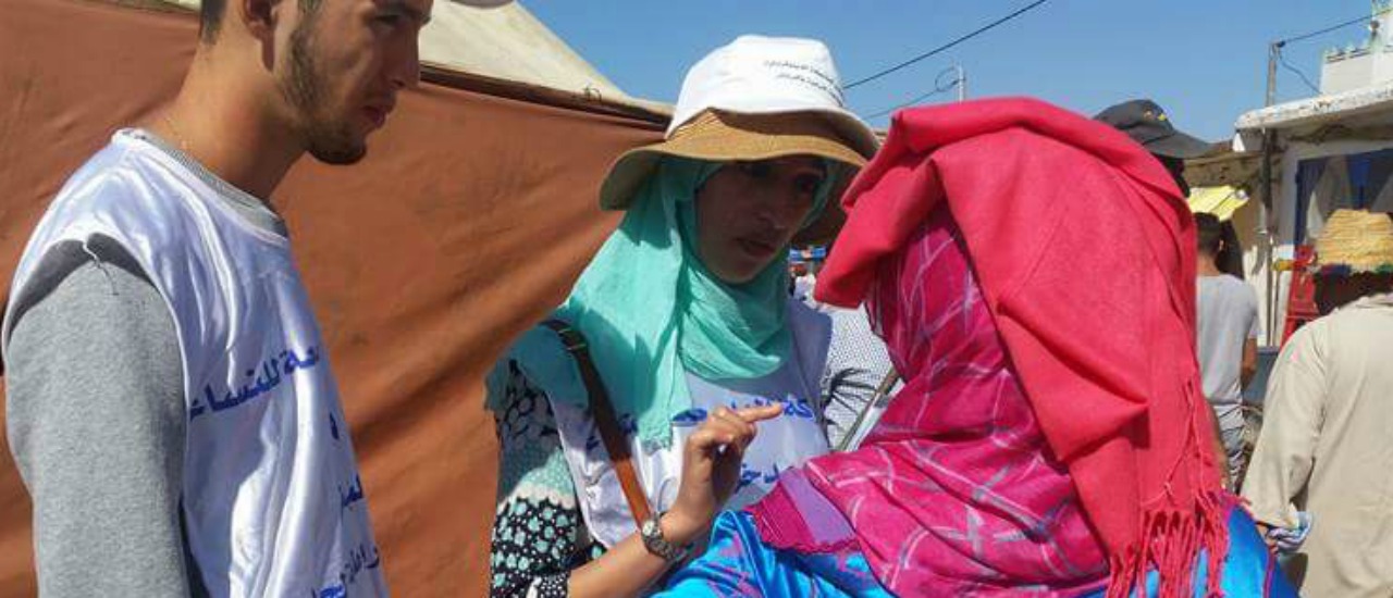 Actividades para promocionar la participación de las mujeres en las elecciones legislativas de 2016 en Marruecos