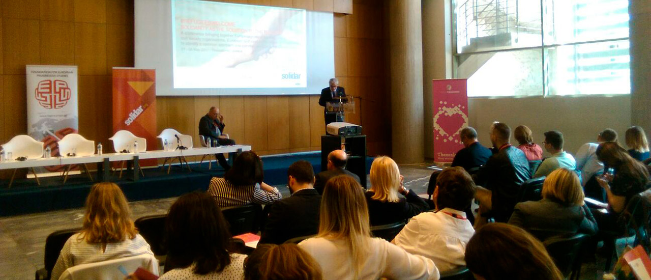 Conferencia "#refugeeswelcome - La solidaridad como solución a la crisis de población refugiada"