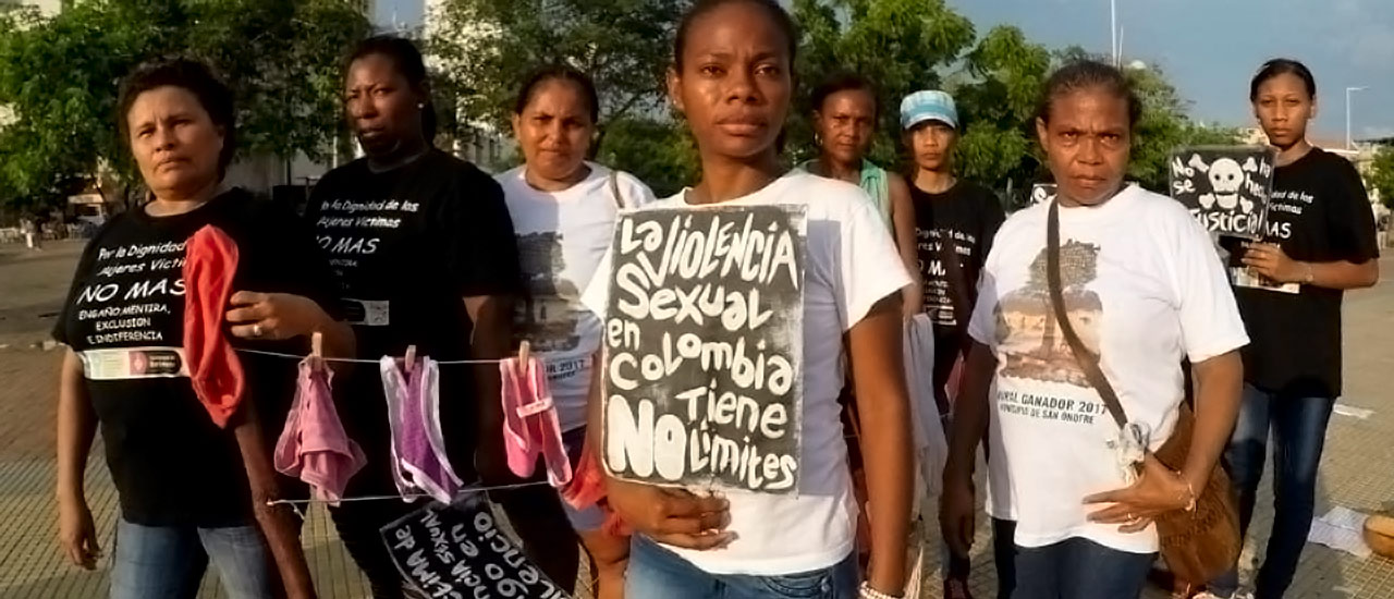 ‘Plantón’ por la dignidad de las víctimas de violencia sexual
