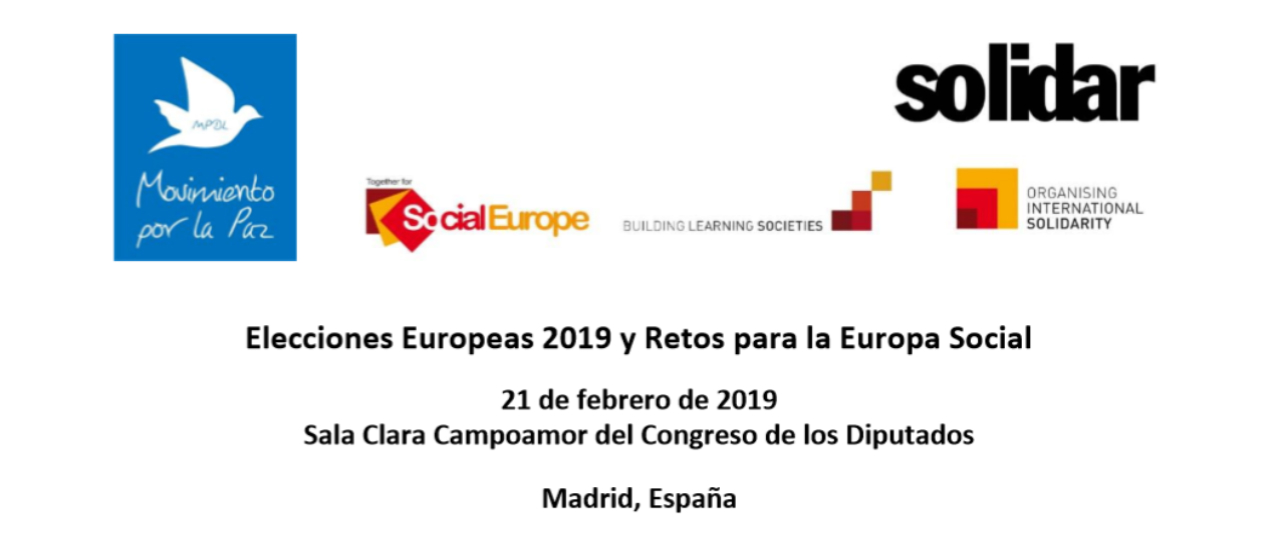 Elecciones Europeas 2019 y Retos para la Europa Social