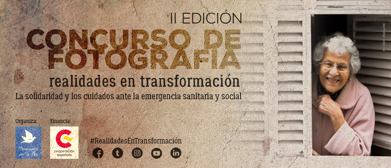 Concurso de fotografía «Realidades en Transformación»: la solidaridad y los cuidados frente a la emergencia sanitaria y social