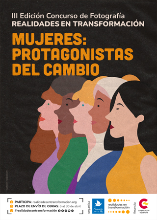 Concurso de fotografía Realidades en Transformación. Mujeres: protagonistas del cambio