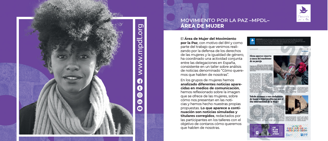 Cómo queremos que hablen de nosotras: análisis de noticias