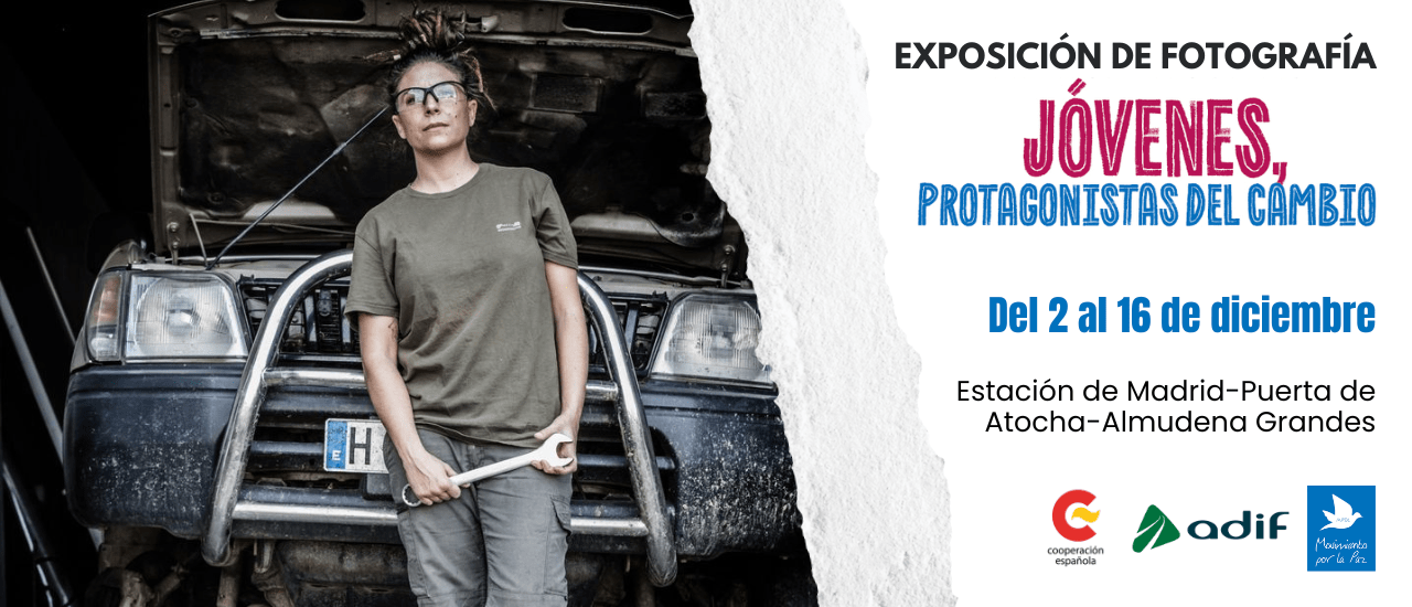 Exposición de fotografía ‘Jóvenes, protagonistas del cambio’ en Madrid