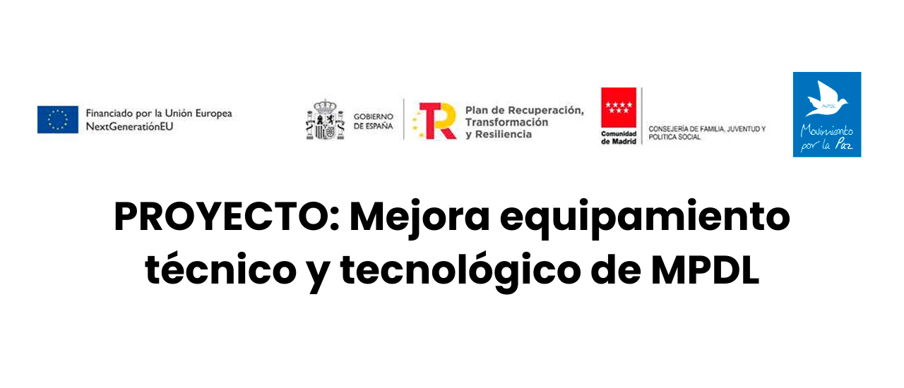 PROYECTO: Mejora equipamiento técnico y tecnológico de MPDL