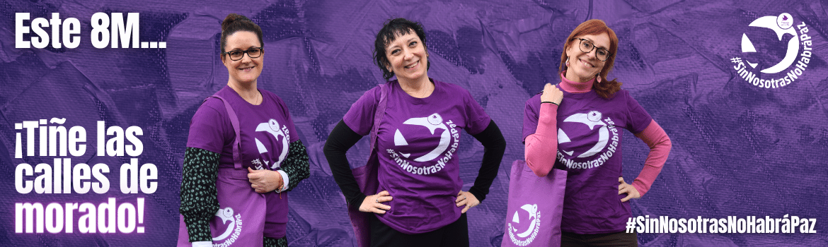 8M - Tiñe las calles de morado