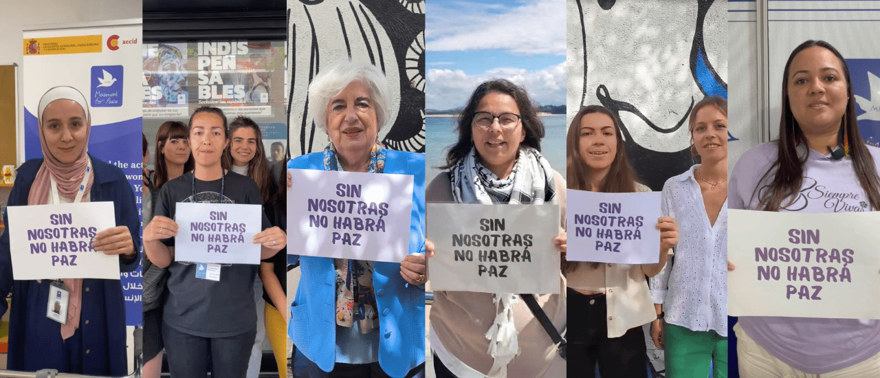 24M: las mujeres como agentes de paz